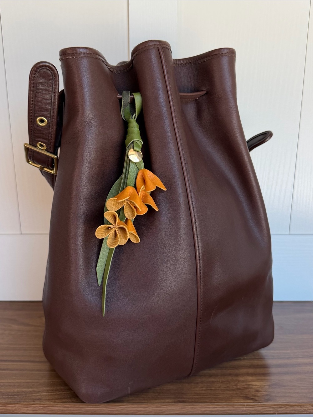 Vintage Coach Legacy Drawstring Bucket Bag - Picture 2 of 10